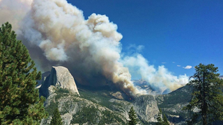 The Wildfire In Yosemite Has Swollen To Four Times Its Original Size